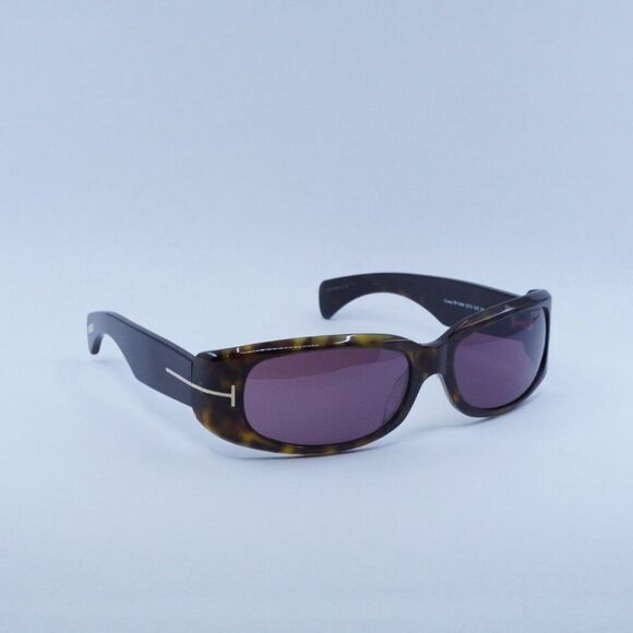 🕶️ New Tom Ford Corey FT1064 52S Sunglasses -Dark Havana Frame, Bordeaux Lenses - Picture 8 of 10